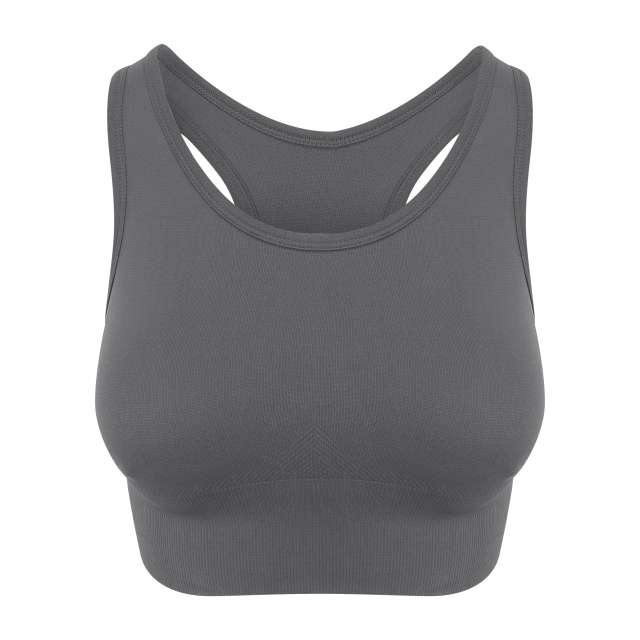 Just Cool Women's Cool Seamless Crop Top - Grau