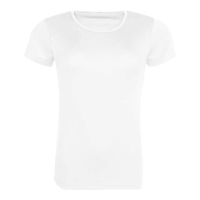 Just Cool Women's Recycled Cool T - white