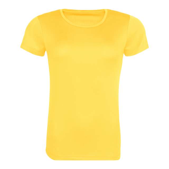 Just Cool Women's Recycled Cool T - yellow