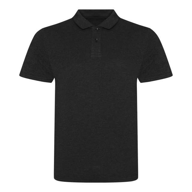 Just Polos Tri-blend Polo - čierna