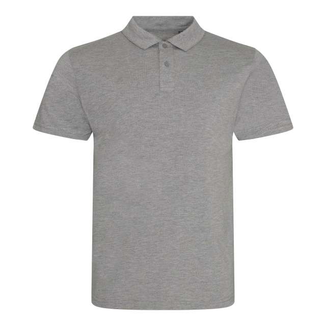 Just Polos Tri-blend Polo - šedá