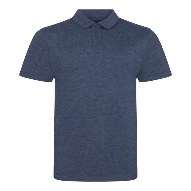 Just Polos Tri-blend Polo - Just Polos Tri-blend Polo - Heather Navy