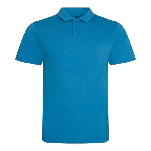 Just Polos Tri-blend Polo - modrá