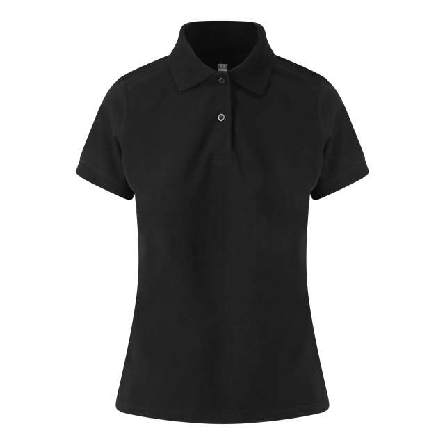 Just Polos Women's Stretch Polo - black