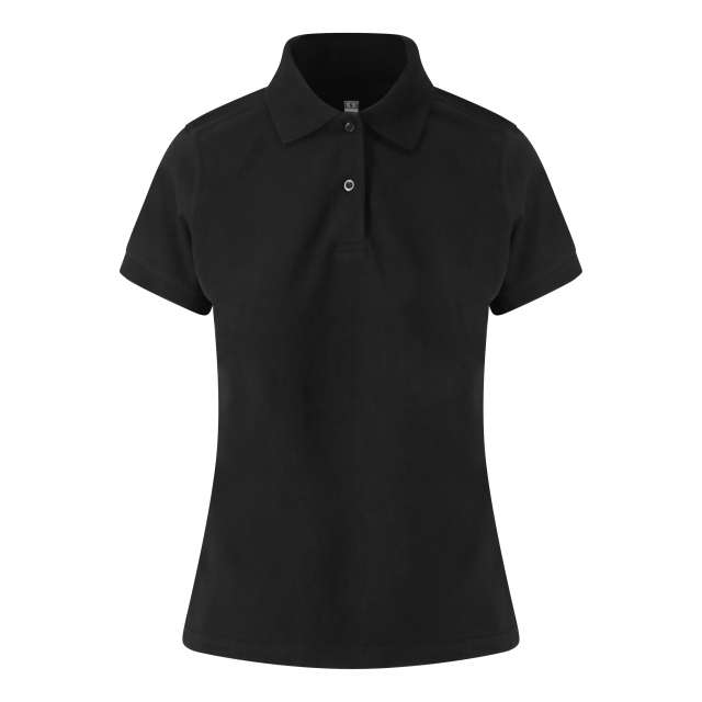 Just Polos Women's Stretch Polo - Just Polos Women's Stretch Polo - Black