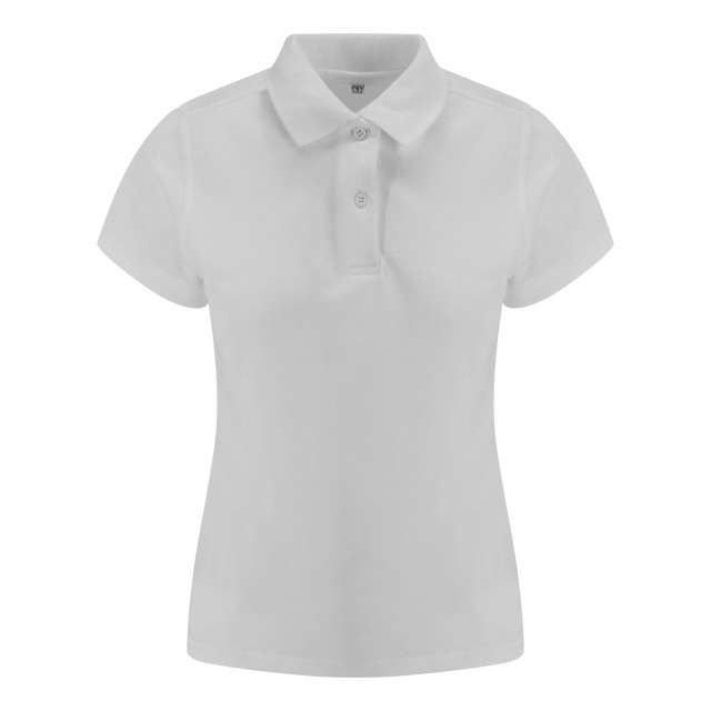 Just Polos Women's Stretch Polo - Just Polos Women's Stretch Polo - White
