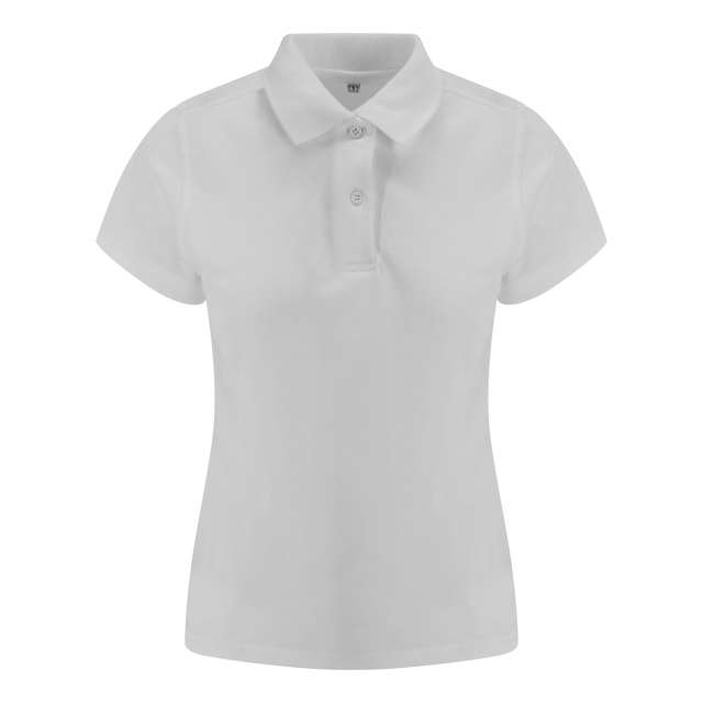 Just Polos Women's Stretch Polo - biela