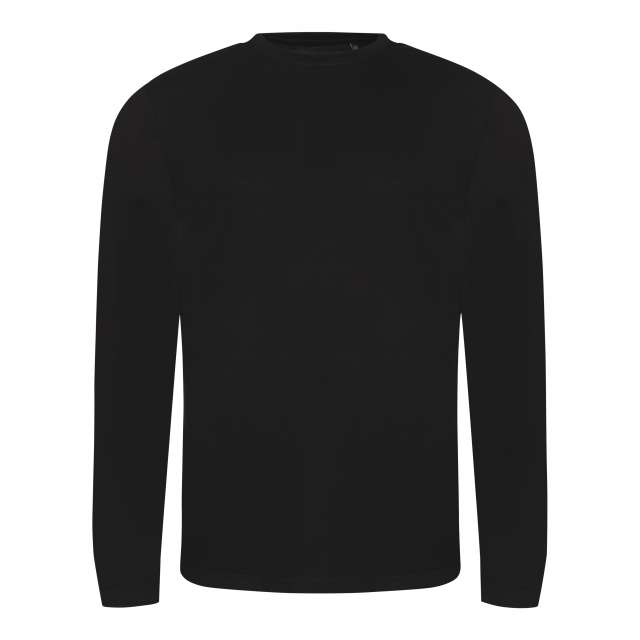 Just Ts Long Sleeve Tri-blend T - schwarz