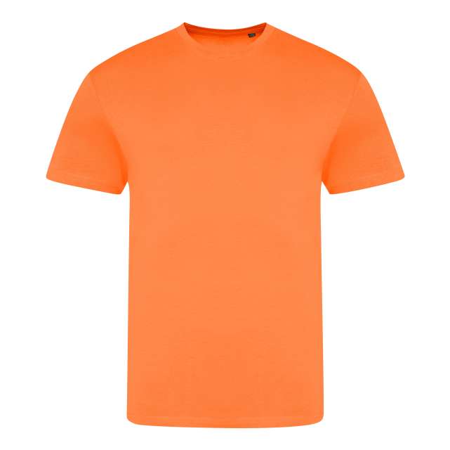 Just Ts Electric Tri-blend T - orange