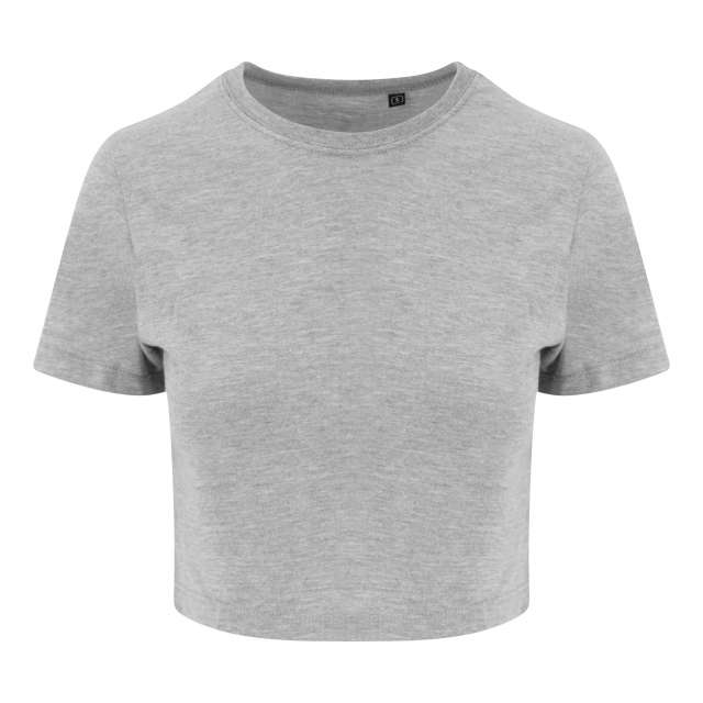 Just Ts Women's Tri-blend Cropped T - Just Ts Women's Tri-blend Cropped T - Sport Grey