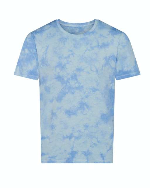 Just Ts Tie-dye T - blue