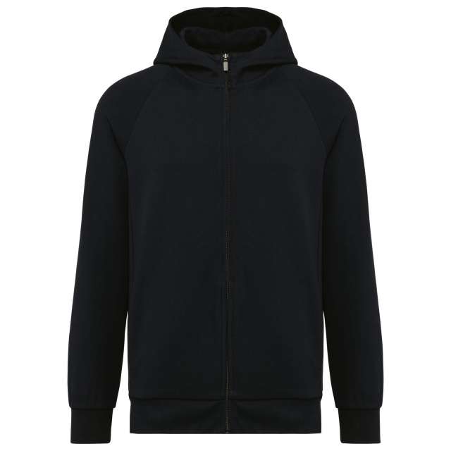 Kariban Premium Men's Zipped Hoodie - black