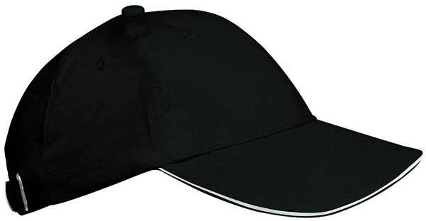 K-up Orlando Kids - Kids' 6 Panels Cap - schwarz