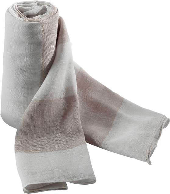 K-up Cheche Scarf - hnědá