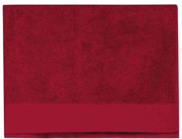 Kariban Organic Beach Towel - Rot