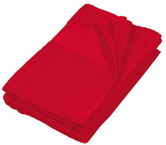 Kariban Beach Towel - červená