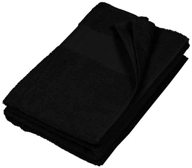 Kariban Hand Towel - Kariban Hand Towel - Black