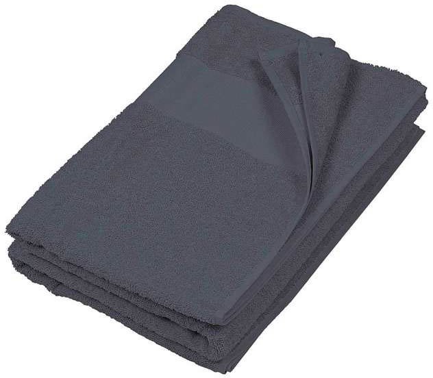 Kariban Hand Towel - Kariban Hand Towel - Charcoal