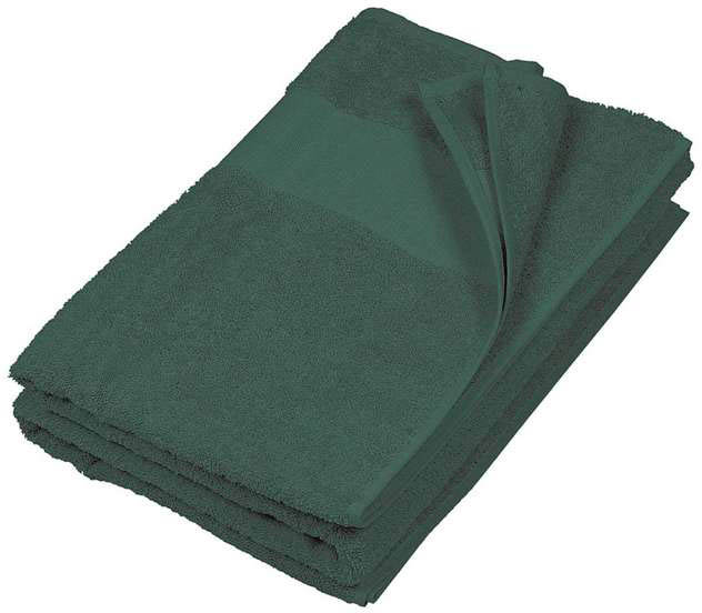 Kariban Hand Towel - Kariban Hand Towel - Forest Green