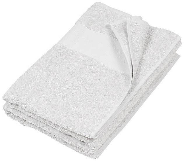 Kariban Bath Towel - bílá