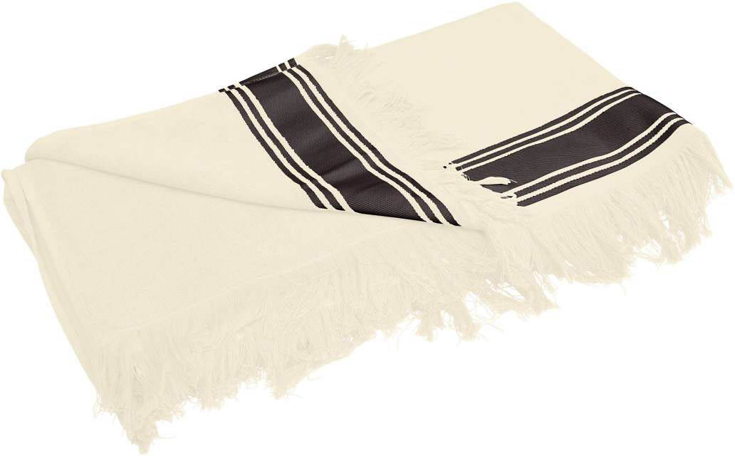 Kariban Fouta Towel - hnědá