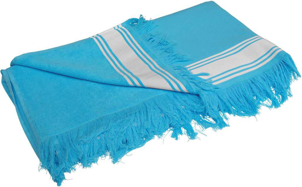Kariban Fouta Towel - Kariban Fouta Towel - Tropical Blue
