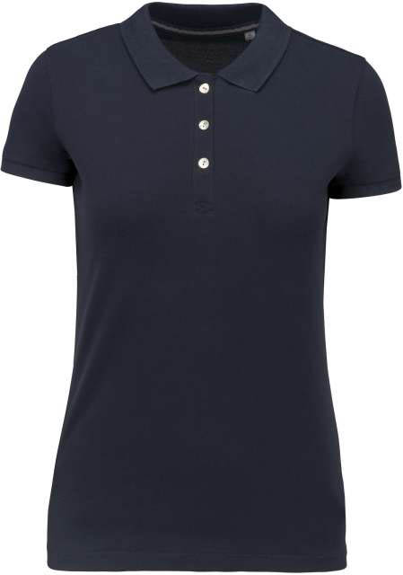 Kariban Ladies' Supima® Short Sleeve Polo Shirt - Kariban Ladies' Supima® Short Sleeve Polo Shirt - Navy