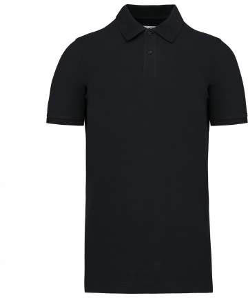 Kariban Men's Organic 180 PiquÉ Polo Shirt - černá
