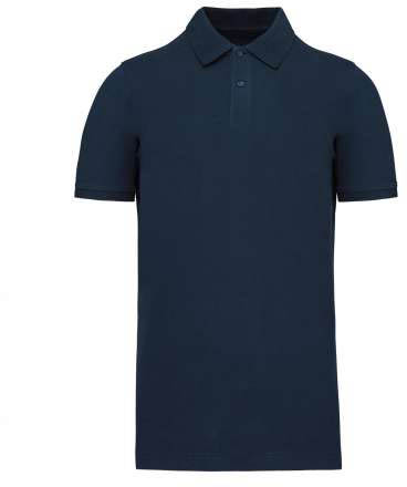 Kariban Men's Organic 180 PiquÉ Polo Shirt - modrá