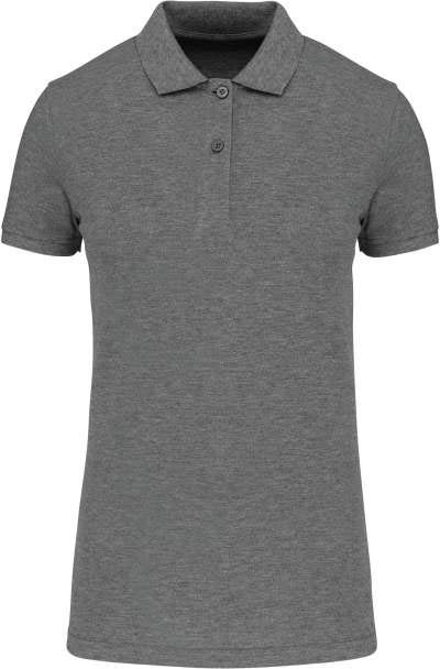 Kariban Ladies' Organic 180 PiquÉ Polo Shirt - grey