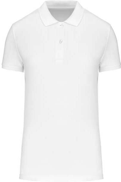 Kariban Ladies' Organic 180 PiquÉ Polo Shirt - Weiß 