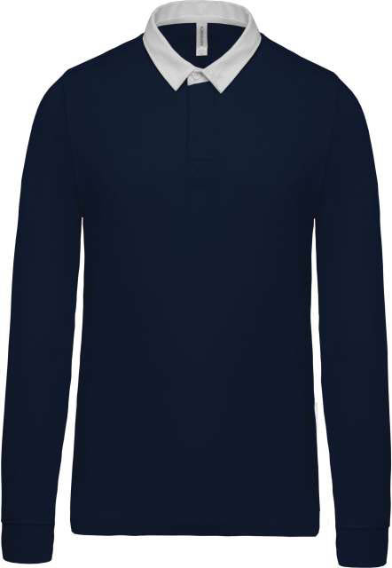 Kariban Rugby Polo Shirt - Kariban Rugby Polo Shirt - Navy