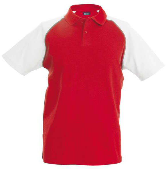 Kariban Baseball - Short-sleeved Polo Shirt - Kariban Baseball - Short-sleeved Polo Shirt - Cherry Red