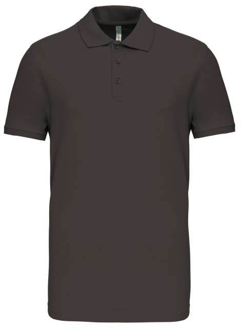 Kariban Mike - Men's Short-sleeved Polo Shirt - Kariban Mike - Men's Short-sleeved Polo Shirt - Charcoal
