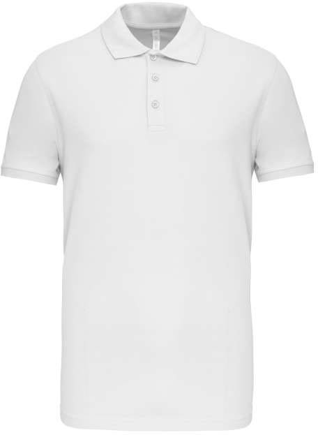 Kariban Mike - Men's Short-sleeved Polo Shirt - Kariban Mike - Men's Short-sleeved Polo Shirt - White