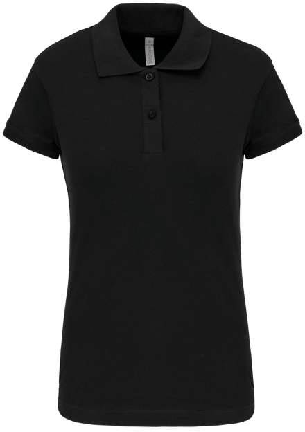 Kariban Brooke - Ladies' Short-sleeved Polo Shirt - Kariban Brooke - Ladies' Short-sleeved Polo Shirt - Black