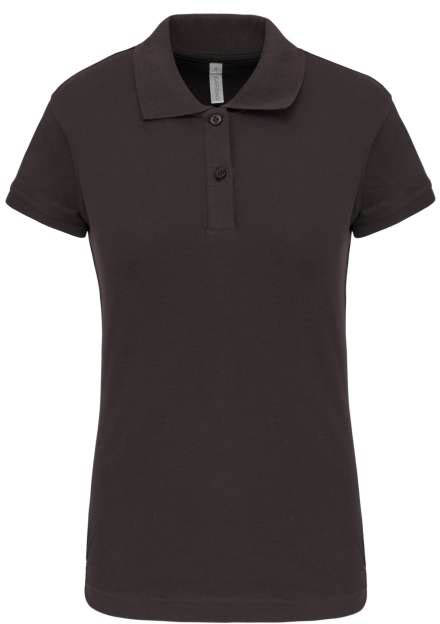 Kariban Brooke - Ladies' Short-sleeved Polo Shirt - šedá