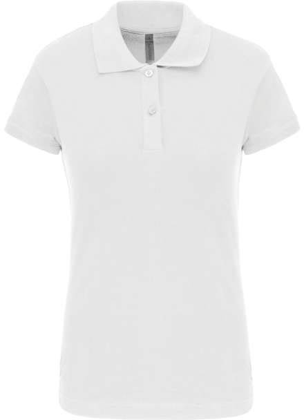 Kariban Brooke - Ladies' Short-sleeved Polo Shirt - white