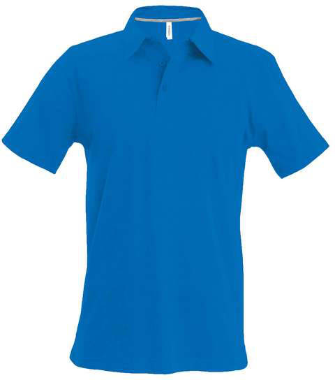 Kariban Men's Short-sleeved Polo Shirt - blue