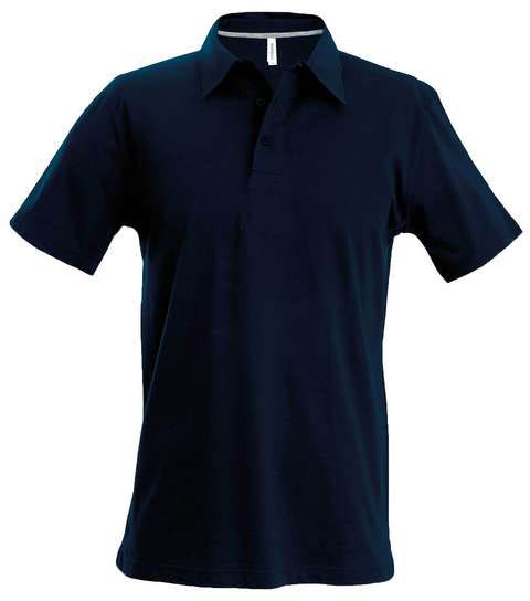 Kariban Men's Short-sleeved Polo Shirt - blau