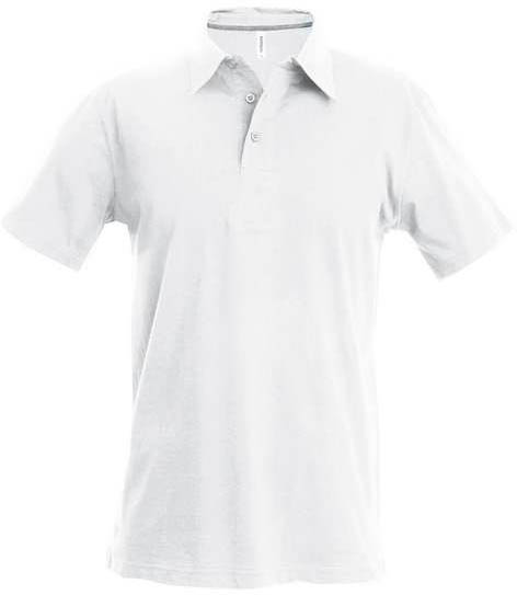Kariban Men's Short-sleeved Polo Shirt - Kariban Men's Short-sleeved Polo Shirt - White