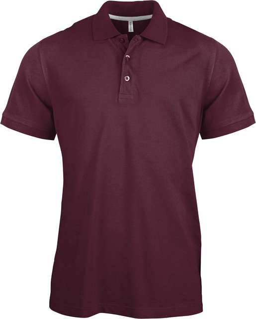 Kariban Men's Short-sleeved Polo Shirt - red