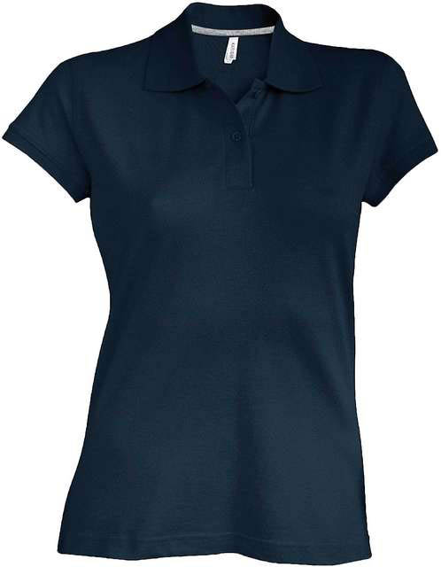 Kariban Ladies' Short-sleeved Polo Shirt - šedá