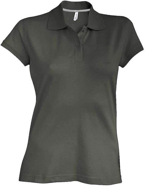 Kariban Ladies' Short-sleeved Polo Shirt - Kariban Ladies' Short-sleeved Polo Shirt - Forest Green