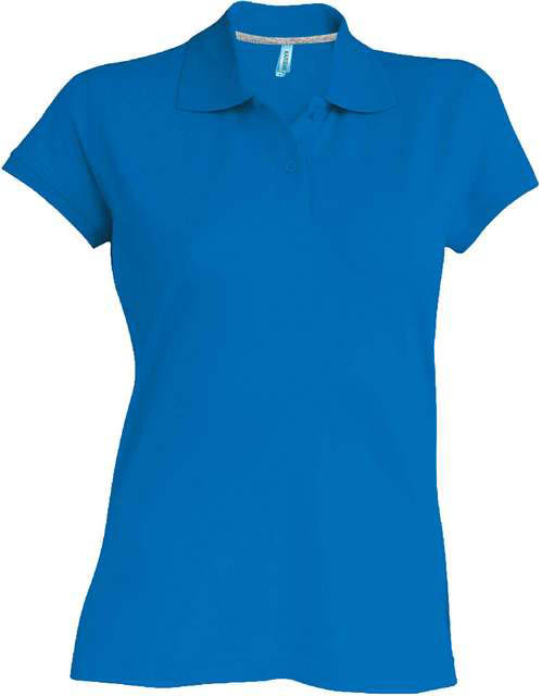Kariban Ladies' Short-sleeved Polo Shirt - blue