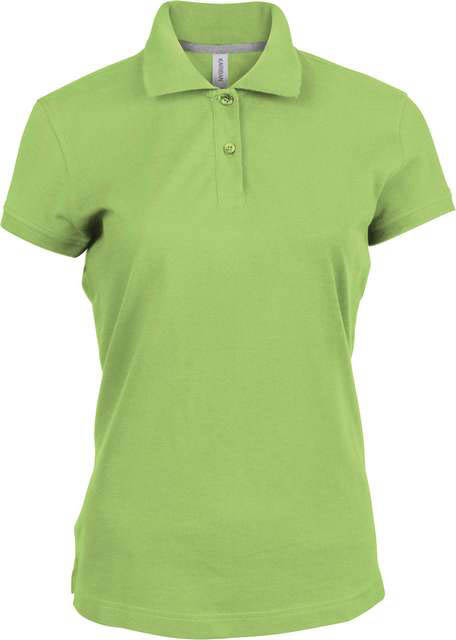 Kariban Ladies' Short-sleeved Polo Shirt - Kariban Ladies' Short-sleeved Polo Shirt - Lime