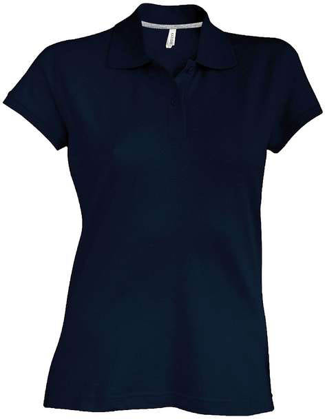 Kariban Ladies' Short-sleeved Polo Shirt - Kariban Ladies' Short-sleeved Polo Shirt - Navy
