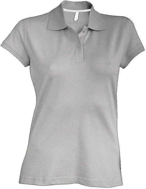 Kariban Ladies' Short-sleeved Polo Shirt - Kariban Ladies' Short-sleeved Polo Shirt - Ice Grey