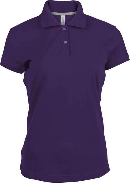 Kariban Ladies' Short-sleeved Polo Shirt - Violett