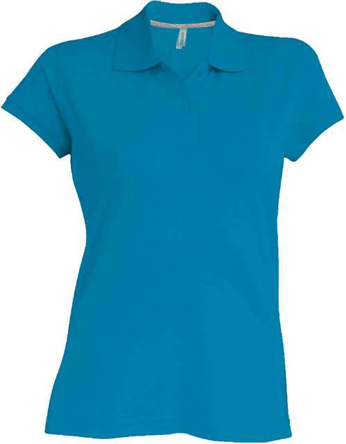 Kariban Ladies' Short-sleeved Polo Shirt - Kariban Ladies' Short-sleeved Polo Shirt - Sapphire